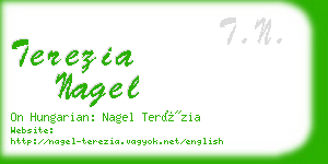 terezia nagel business card